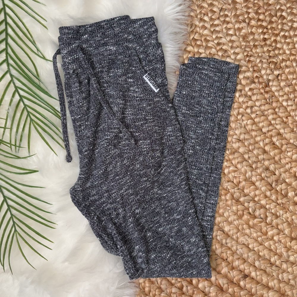 Gymshark Heather Gray Slounge Pants Joggers M